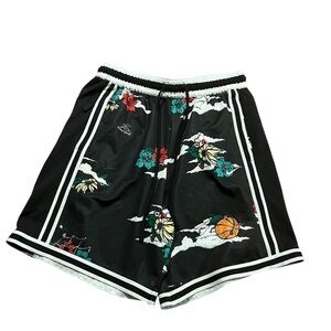 NIKE Dri-Fit DNA Hoops Island Loose Basketball Shorts Men’s Size Large Tropical